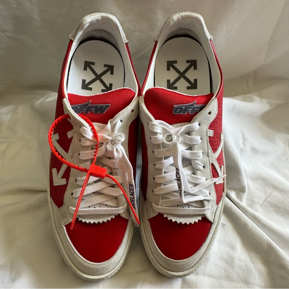 Off-White Polo Shoe 3.0 Sneakers Red White Size 44 / US 11
